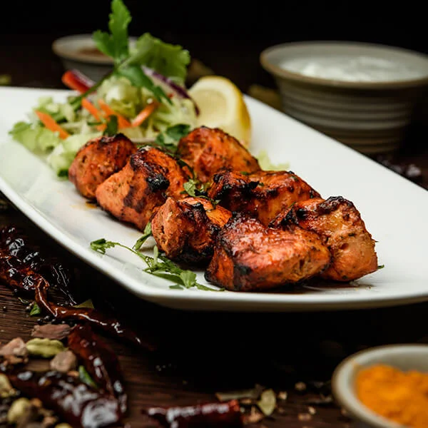 Succulent chicken tikka